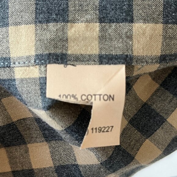 Massimo Dutti Long Sleeve Button Down Dress Shirt Slim Fit S Checkered Morocco - Picture 4 of 8